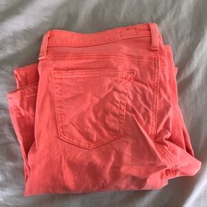 Fluorescent Orange Pants